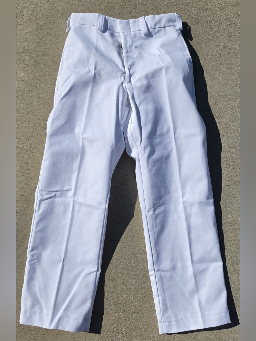 VTG US Military White Trousers Pants Medical Assistant Workwear 2002 Y2K